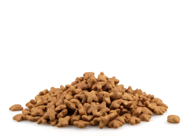 Comida seca para perros y gatos - Imagen en color —  Fotos de Stock