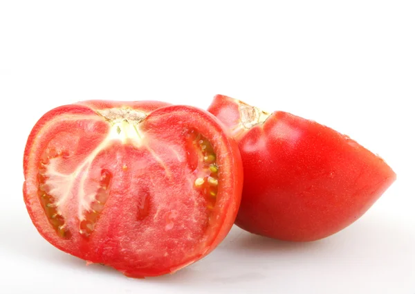 Tomato isolated on white — Stock Photo, Image