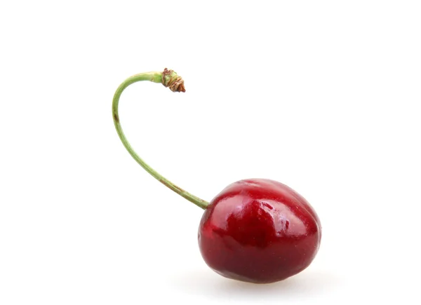 Sweet cherry isolated on white — Stock Photo, Image