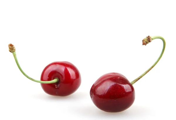 Cereza dulce aislada en blanco — Foto de Stock