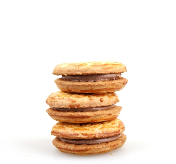 Koekjes geïsoleerd - kleurenafbeelding — Stockfoto