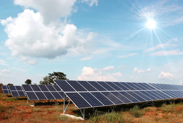 Hernieuwbare energie - kleurenafbeelding — Stockfoto