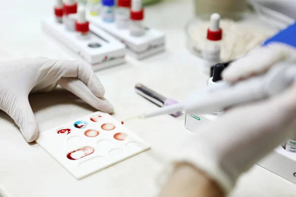Blood test - Color image — Stock Photo, Image