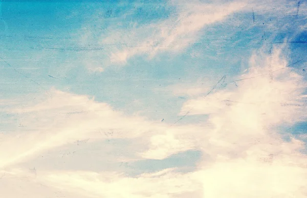 Himlen moln bakgrunden - färgbild — Stockfoto