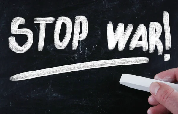 Stop war concept — Stock Photo, Image