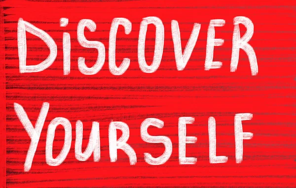 Discover yourself — Stock Photo, Image