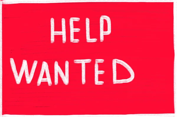 Help wanted concept — Stock Photo, Image