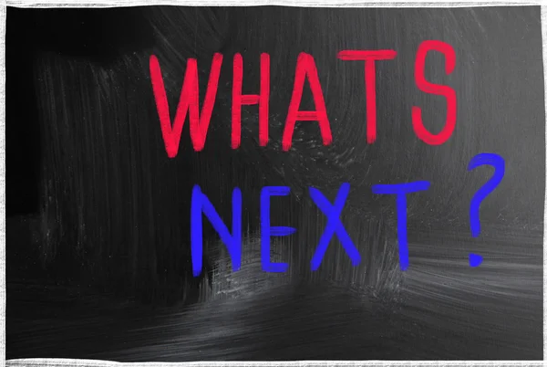 What's next? — Stock Photo, Image