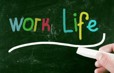 iş yaşam konsepti