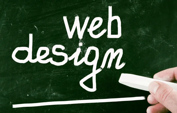 Conceito de Web design — Fotografia de Stock