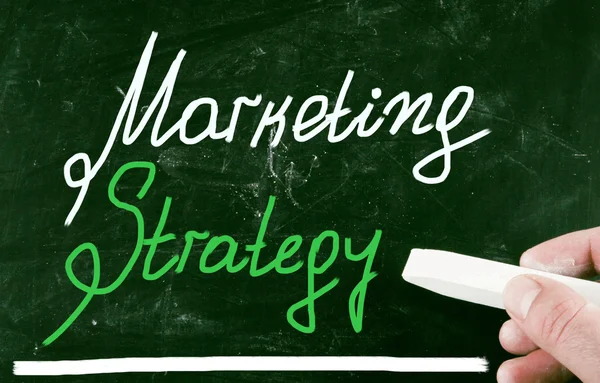 Concetto di strategia di marketing — Foto Stock