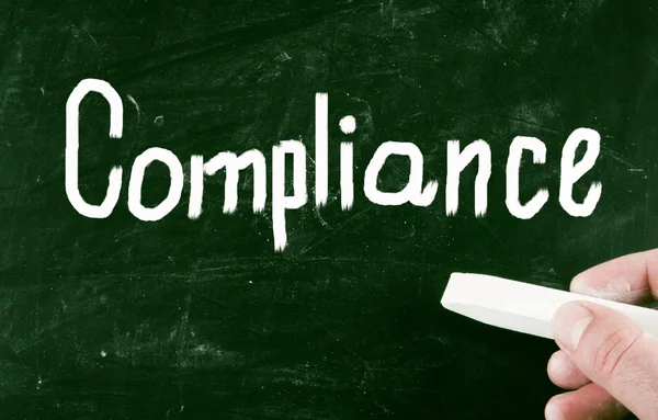 Compliance concept — Stock Photo, Image