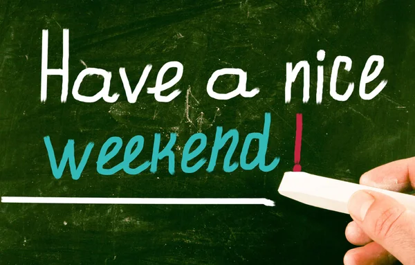 Have a nice weekend! — Stock Photo, Image