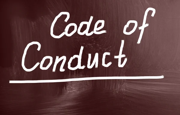 code of conduct concept