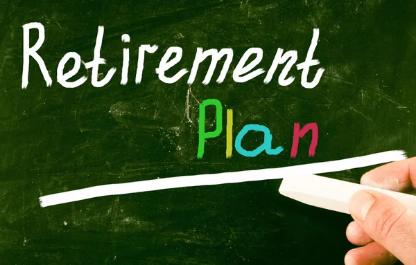 Retirement plan concept — Stock Photo, Image