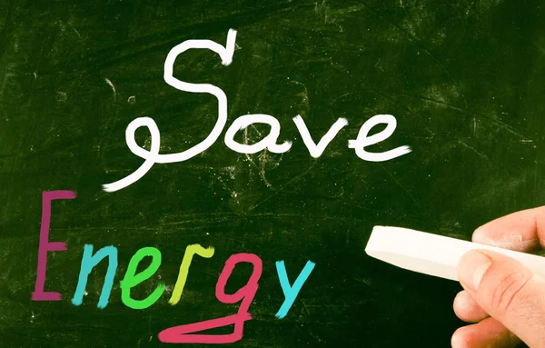 Spar energi koncept - Stock-foto