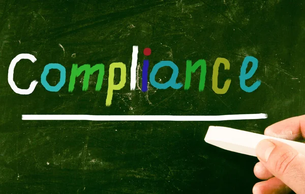 Compliance concept — Stock Photo, Image