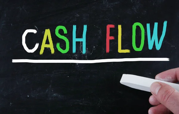 Cash-flow koncepce — Stock fotografie