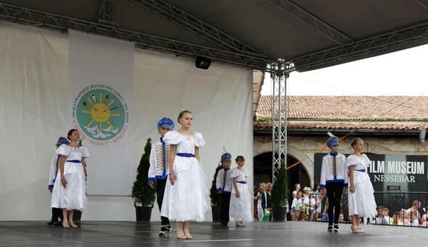 Nessebar Giugno Sole Gioia Bellezza Festival Internazionale Dei Bambini Giugno — Foto Stock