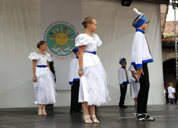 Nessebar Giugno Sole Gioia Bellezza Festival Internazionale Dei Bambini Giugno — Foto Stock