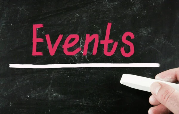 Events concept — Stock Photo, Image