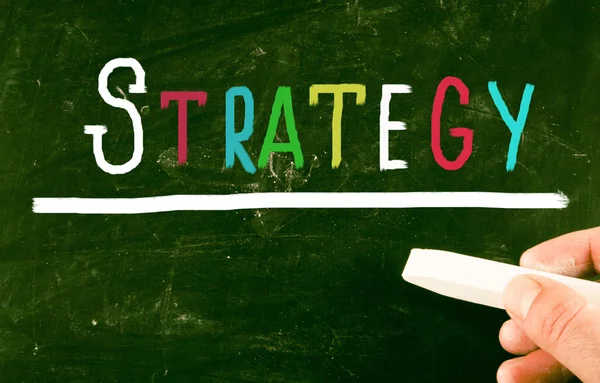 Concetto strategico — Foto Stock