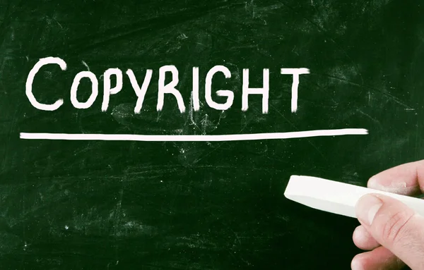 Concepto de copyright —  Fotos de Stock