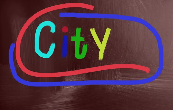 City konceptet — Stockfoto