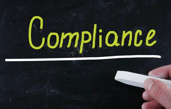 Compliance concept — Stock Photo, Image