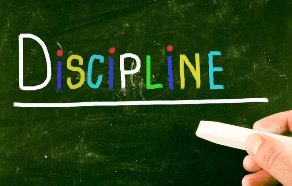 Discipline concept — Stock Photo, Image