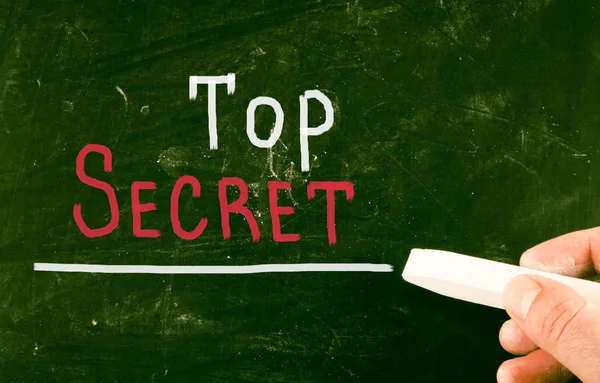 Concetto top secret — Foto Stock