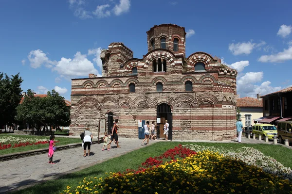 Nesebar Bulgarije Augustus Mensen Oude Stad Bezoeken Augustus 2014 Nesebar — Stockfoto