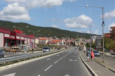 Sveti vlas - Ağustos 29: Ağustos 29, sveti vlas ziyaret 2014. nesebar Belediyesi, Burgaz ili şehir ve sahil resort Karadeniz Sahil Bulgaristan, Sveti vlas olduğunu.