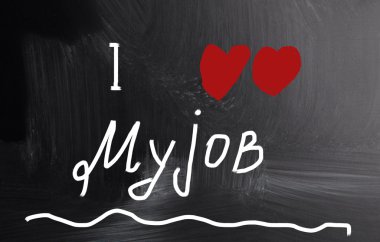 İşimi seviyorum.