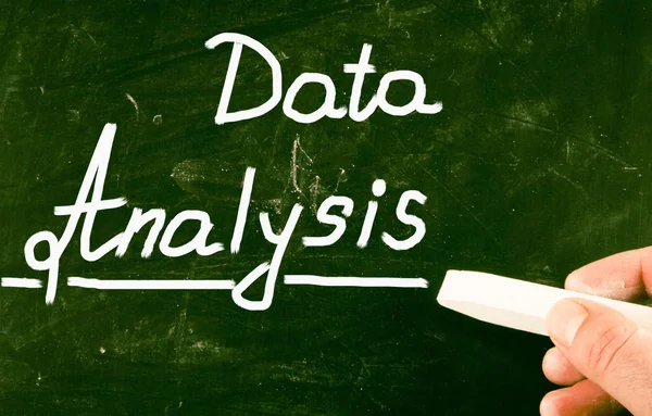 Data analysis concept — Stock Photo, Image