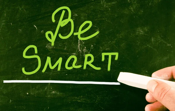 Be smart concept — Stock Photo, Image