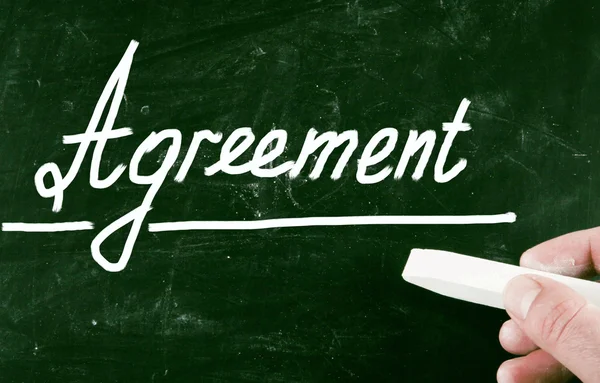 Agreement concept — Stock Photo, Image