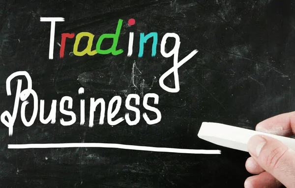 Trading business concept — Stock Photo, Image