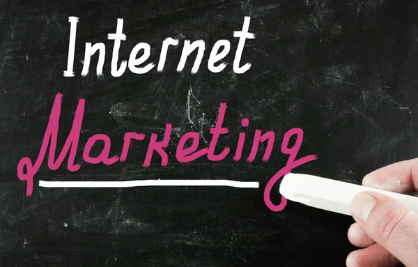 Internet marketing concept — Stock Photo, Image