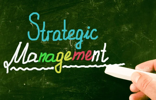 Strategisches Management — Stockfoto