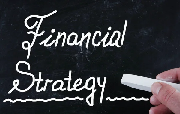 Financial strategy — Stock Photo, Image