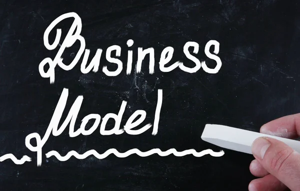 Бизнес-модель — стоковое фото