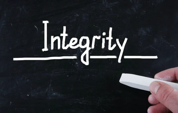 Integrity concept — Stock Photo, Image