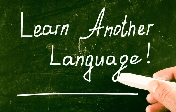 Learn another language! — Stock Photo, Image