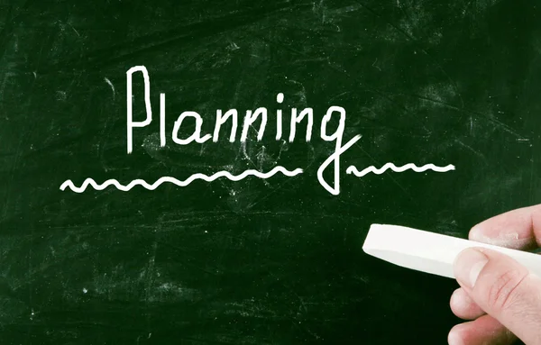 Planning concept — Stock Photo, Image