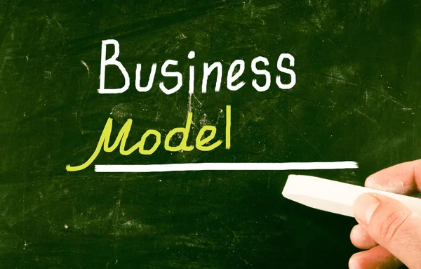 Концепция бизнес-модели — стоковое фото