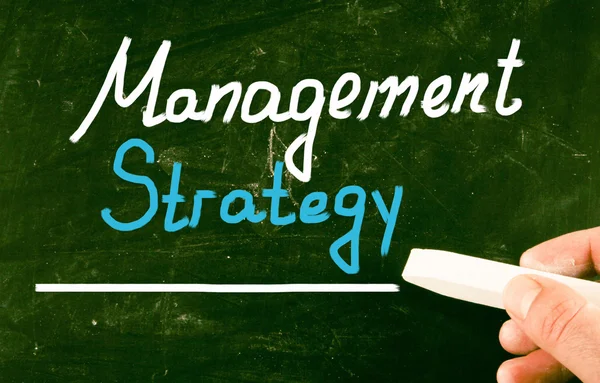 Managementstrategie — Stockfoto