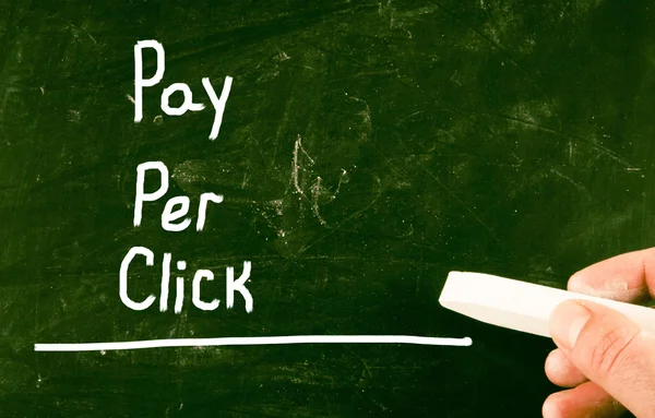 Pay per click — Stock Photo, Image