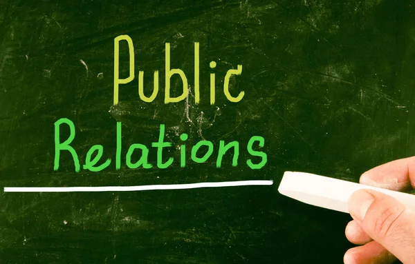 Publieke relaties — Stockfoto