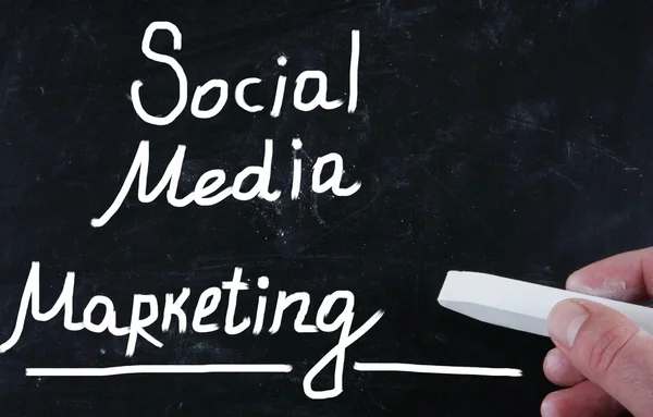 Social media marketing — Stock Photo, Image